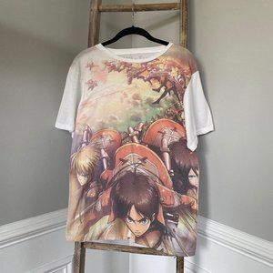 Attack On Titan Comic Art Tee